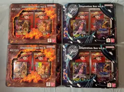 One Piece Card Game Illustration Boxes Vol 5 & Vol 6 (Lot of 4 TOTAL) SEALED - Image 1