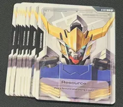 Gundam Barbatos 1st Form Bandai Resource Card English C - Common Set of 10x - Image 1