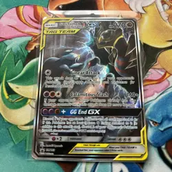 Pokemon TCG Garchomp & Giratina GX SM193 Sun & Moon Promo Card NM/M Condition - Image 2