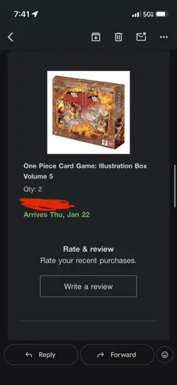 Bandai One Piece Card Game Illustration Box vol. 5, Brand New Factory Sealed - Image 2