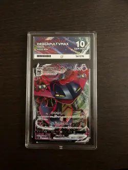 ACE 10 Dragapult Vmax 050/096 Rebellion Clash Japanese Graded Pokemon Card 2020 - Image 1