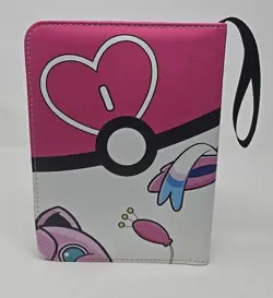 TCGAMES 440‑Card Binder 4‑Card Pocket - Sylveon, Jigglypuff & Skitty - Pokemon - Image 2