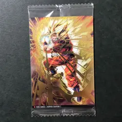 S3640 Son Goku Super Saiyan SR Holo Dragon Ball Itajaga Vol.8 Card Sealed Bandai - Image 1