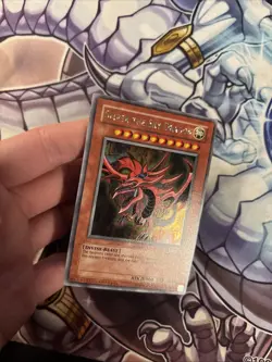 Yu-Gi-Oh Card Slifer the Sky Dragon GBI-001 Secret Rare VLP (ADP) - Image 2
