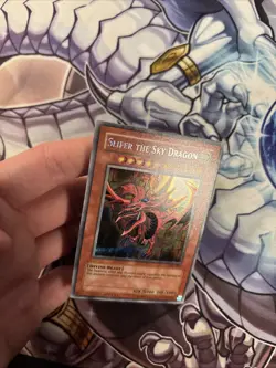 Yu-Gi-Oh Card Slifer the Sky Dragon GBI-001 Secret Rare VLP (ADP) - Image 4