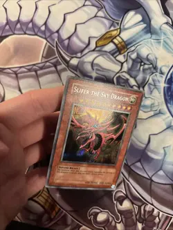 Yu-Gi-Oh Card Slifer the Sky Dragon GBI-001 Secret Rare VLP (ADP) - Image 5