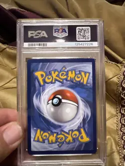 Pokemon 2025 Black and White Rare Card #171 Victini PSA 9 - Image 2