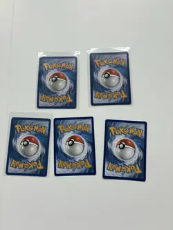 Pokemon TCG Lot Of 5 Old Reverse Holo Cards - Image 2