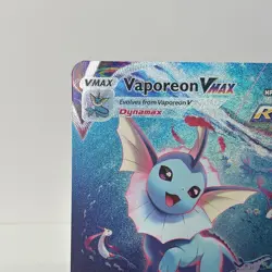 Jumbo Vaporeon VMAX SWSH182 NM 2021 Oversized Pokemon Card Premium Collection - Image 2