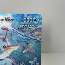 Jumbo Vaporeon VMAX SWSH182 NM 2021 Oversized Pokemon Card Premium Collection - Image 3
