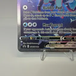 Jumbo Vaporeon VMAX SWSH182 NM 2021 Oversized Pokemon Card Premium Collection - Image 5