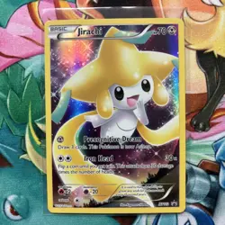Pokemon TCG Jirachi XY112 Black Star Promo Full Art Holo Card NM/M Condition - Image 1