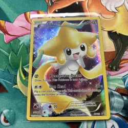 Pokemon TCG Jirachi XY112 Black Star Promo Full Art Holo Card NM/M Condition - Image 2