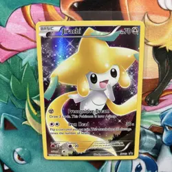 Pokemon TCG Jirachi XY112 Black Star Promo Full Art Holo Card NM/M Condition - Image 3