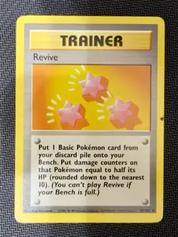 Pokemon TCG Base Set Revive Card 89/102 1st Edition Shadowless - Image 1