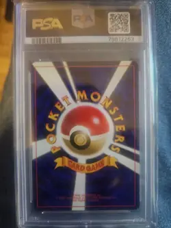 Pokemon PSA 8 NM-MINT 1996 Clefairy Japanese Base Set Holo Card - Image 2