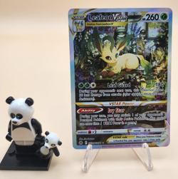 Pokemon TCG Leafeon VSTAR GG35/GG70 Crown Zenith: Galarian Gallery Holo Card - Image 1