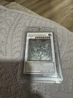 Stardust Dragon Ultimate Rare TDGS-EN040 the Duelist Genesis Unlimited Card - Image 1