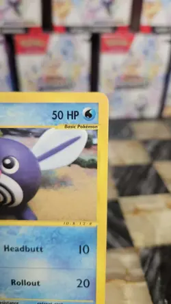 Pokemon Poliwag Expedition Base Set 125/165, Regular Card 2002 LP - Image 3