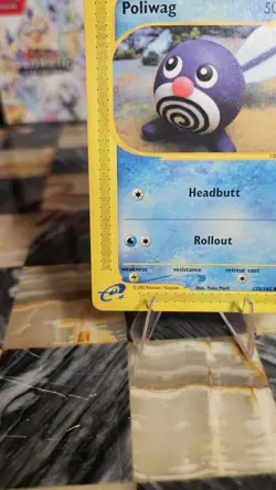 Pokemon Poliwag Expedition Base Set 125/165, Regular Card 2002 LP - Image 4