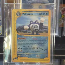 Pokemon TCG Poliwrath Expedition Base Set Reverse Holo Card 60/165 E-Reader - Image 1