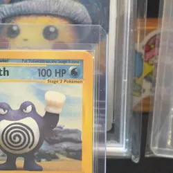 Pokemon TCG Poliwrath Expedition Base Set Reverse Holo Card 60/165 E-Reader - Image 4