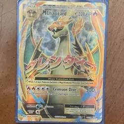 Pokemon 6 Card Lot - 4 Full Arts, 1 MCharizard EX, and 1 Reverse Holo Charizard - Image 2
