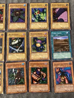 Vintage Konami Yu-Gi-Oh! TCG Portuguese 18 Card Lot 1996 all 1st edition NM - Image 3