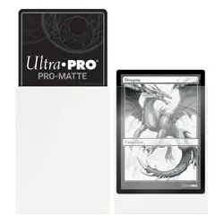 500 Ultra Pro Matte White Standard Size Deck Protectors Card Sleeves mtg ccg - Image 2