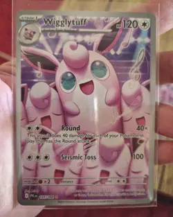 Wigglytuff 105/094 Illustration Rare Phantasmal Flames Pokemon Card (X2) - Image 5