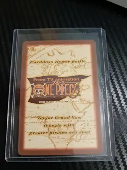 BANDAI One Piece Hyper Battle C428 LUFFY HOLO FOIL SCARCE EARLY CARD - Image 2