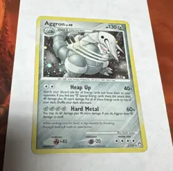 Aggron 1/123 Mysterious Treasures Holo - Pokemon Rare Card - Image 1