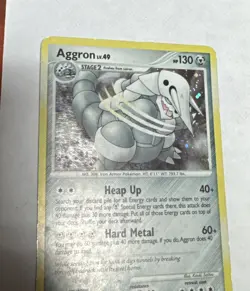 Aggron 1/123 Mysterious Treasures Holo - Pokemon Rare Card - Image 2