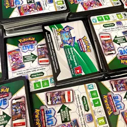 Pokemon TCG 6X Code Cards Lot Mixed SWSH-S&V ERA UNUSED - SHIPPING DELIVERY - Image 1