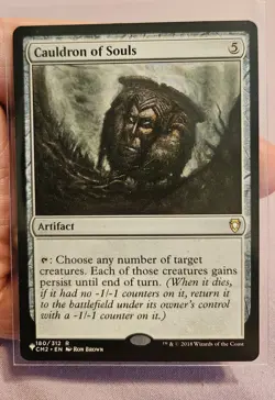🔥 MTG - Cauldron of Souls - CM2 Rare Artifact #180 - The List M/NM 🔥 - Image 1