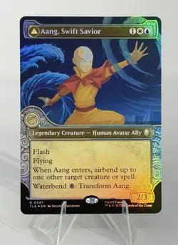 Aang, Swift Savior Showcase FOIL Avatar: The Last Airbender MTG MINT - Image 1