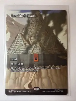 Tarnished Citadel (Borderless) Avatar: Eternal - Mythic - Land - MTG - Image 1