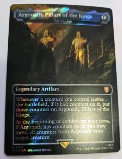 Argonath, Pillars of the Kings - The Ozolith (Surge Foil) LOTR #381 MTG NM - Image 1
