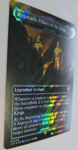Argonath, Pillars of the Kings - The Ozolith (Surge Foil) LOTR #381 MTG NM - Image 3