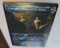 Argonath, Pillars of the Kings - The Ozolith (Surge Foil) LOTR #381 MTG NM - Image 4