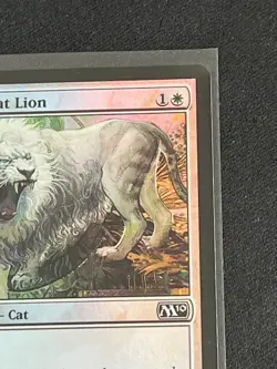Silvercoat Lion Foil M10 Magic The Gathering - Image 3