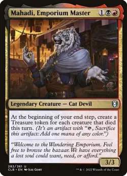 Mahadi, Emporium Master 1x MtG Battle for Baldur's Gate SP/NM - Image 1