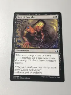 NM Nest of Scarabs - Amonkhet Uncommon Magic The Gathering TCG - Image 2
