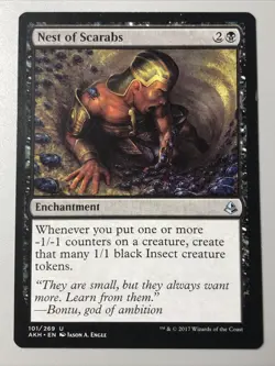 NM Nest of Scarabs - Amonkhet Uncommon Magic The Gathering TCG - Image 3
