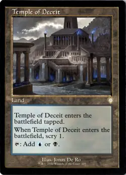 Temple Of Deceit NM/M* RETRO The Brother's War Commander 205 mtg -UnltdCards - Image 1