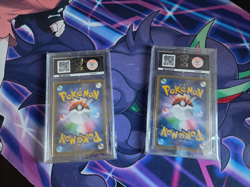 POKEMON | STAMP BOX PROMOS | PIKACHU | CRAMORANT | GRADED 10 | 226/S-P 227/S-P - Image 2