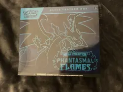 Pokemon TCG: Mega Evolution-Phantasmal Flames Elite Trainer Box, sealed - Image 1