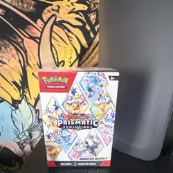 Pokemon Scarlet & Violet Prismatic Evolutions 6 Booster Packs English Eevee TCG - Image 2