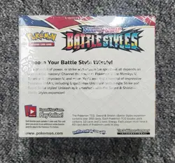 Pokemon TCG Sword & Shield Battle Styles Booster Box 36 Packs BRAND NEW & SEALED 820650818189 - Image 3