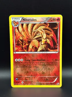 Ninetales 21/113 Legendary Treasures Reverse Holo & Rare Pokemon TCG | MP - LP | - Image 3